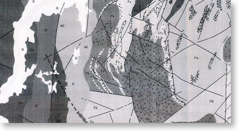 Digitising of paper map