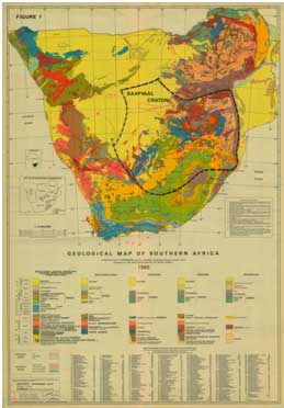 Map of Southern Africa